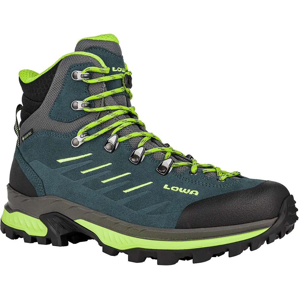LOWA черевики Randir GTX MID blue-lime 46.0 - 1 - Robinzon.ua