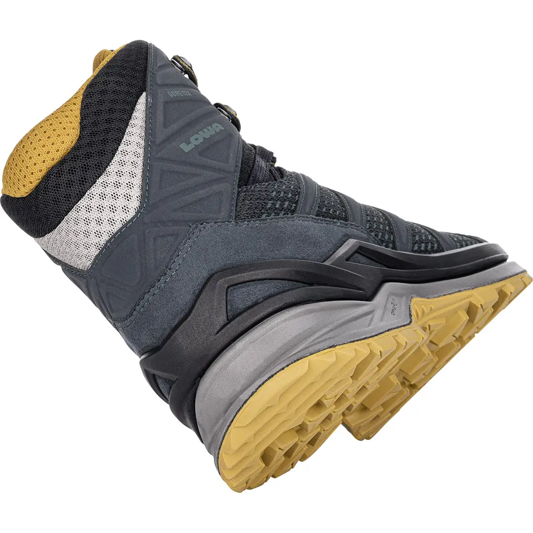 LOWA Ботинки Innox Pro GTX MID steel blue-mustard 46.0 - 4 - Robinzon.ua