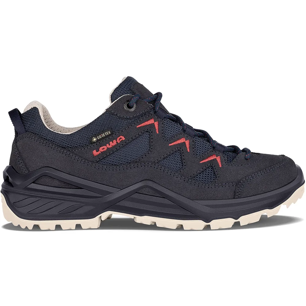 LOWA кроссовки Sirkos Evo GTX LO W navy-redwood 41.0 - Robinzon.ua