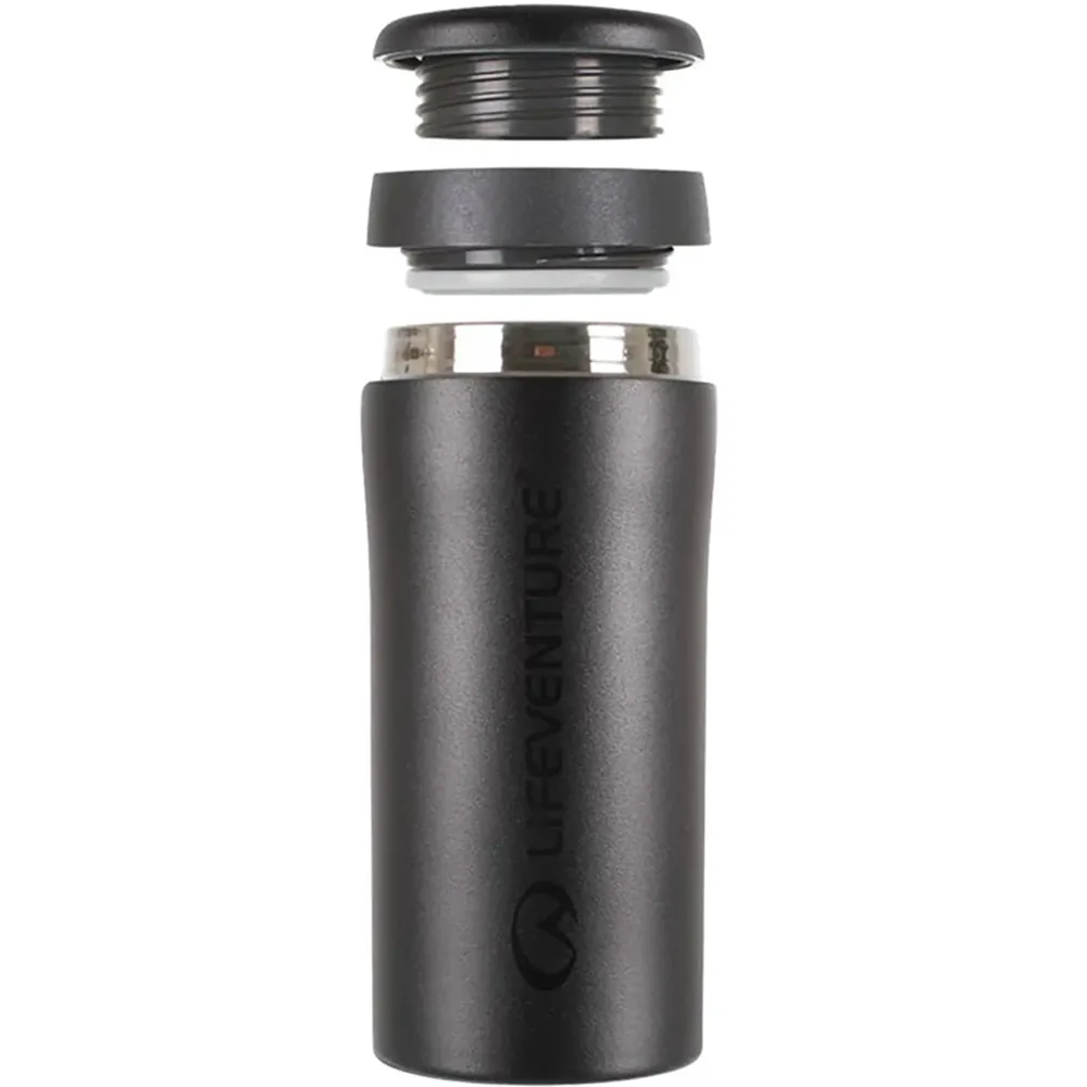Lifeventure кухоль Thermal Mug black matt - 1 - Robinzon.ua