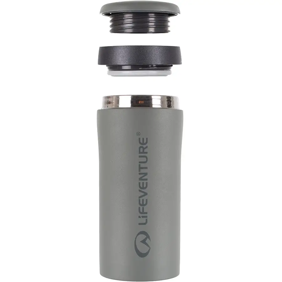 Lifeventure кухоль Thermal Mug grey matt - 1 - Robinzon.ua