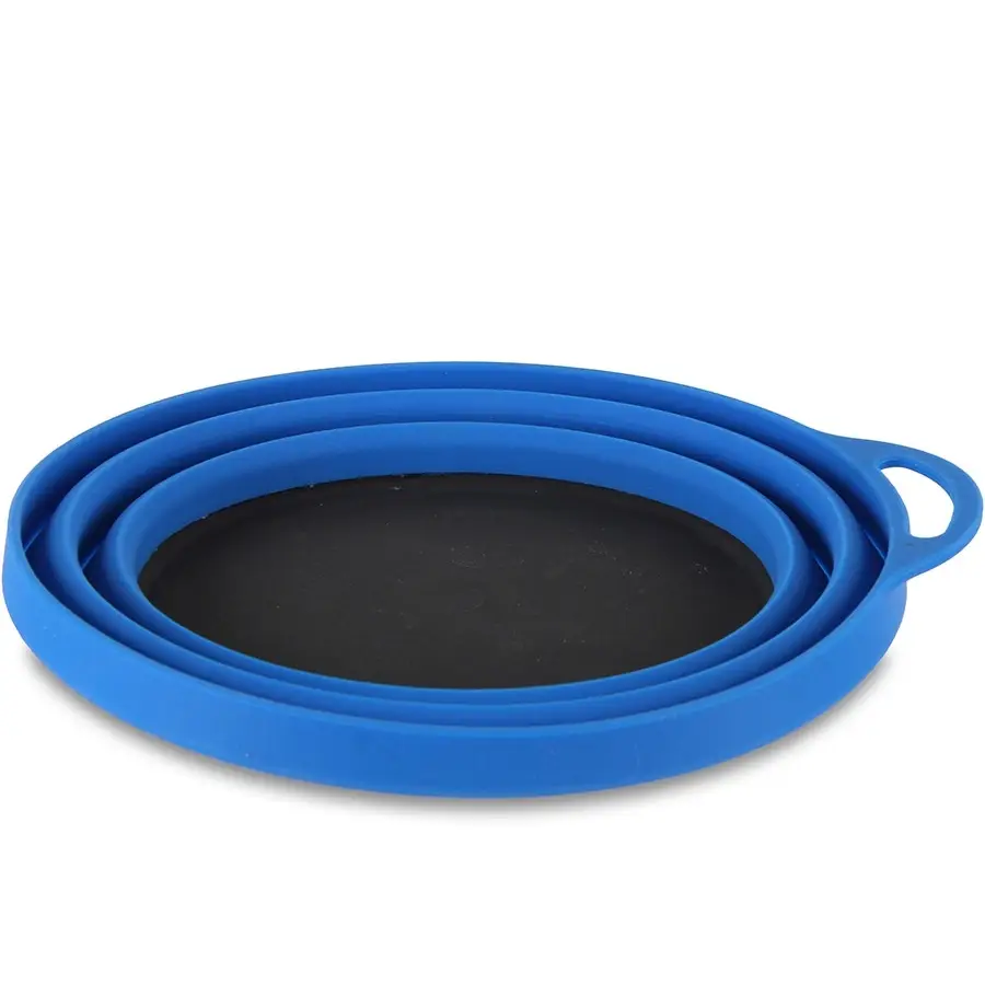 Lifeventure тарілка Silicone Ellipse Bowl blue - 2 - Robinzon.ua
