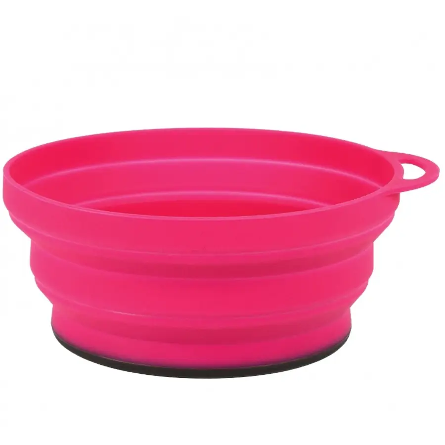 Lifeventure тарілка Silicone Ellipse Bowl pink - Robinzon.ua