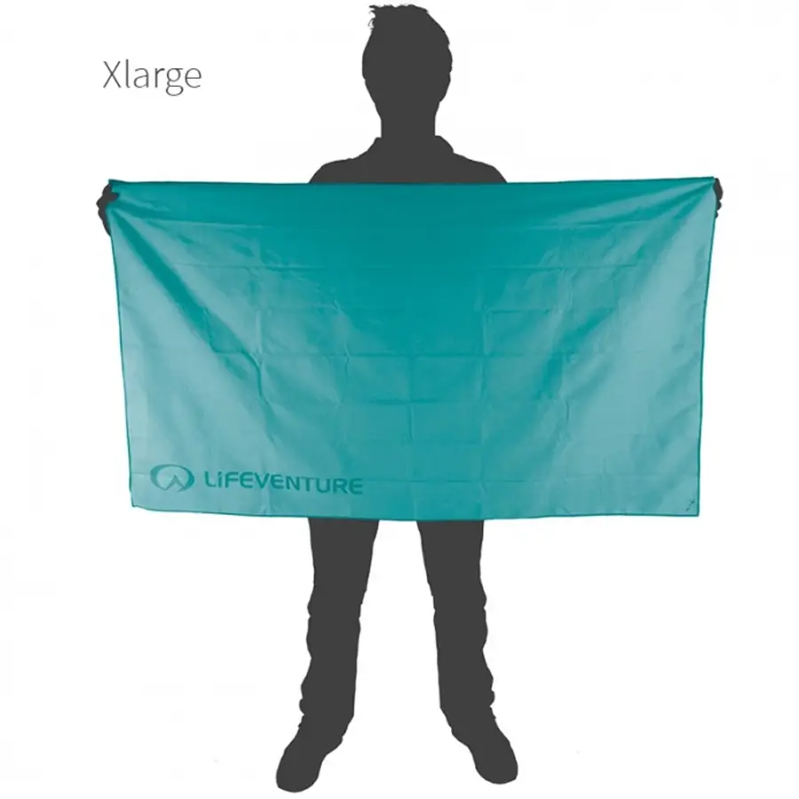 Lifeventure полотенце Recycled Soft Fibre Trek teal XL - 3 - Robinzon.ua
