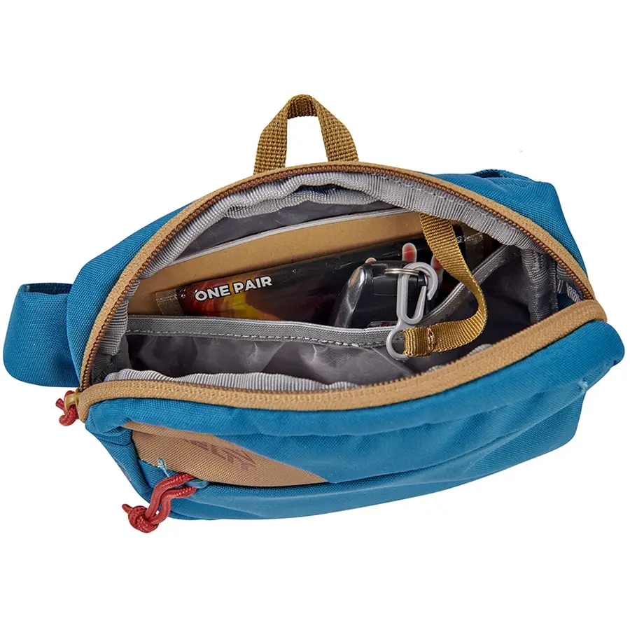 Kelty сумка поясная Stub 1L lyons blue-dull gold - 2 - Robinzon.ua