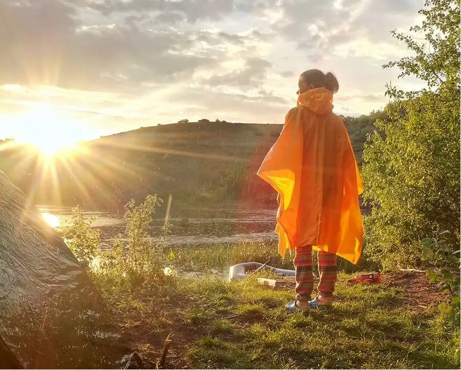 AceCamp пончо Vinyl Rain Poncho red - 2 - Robinzon.ua