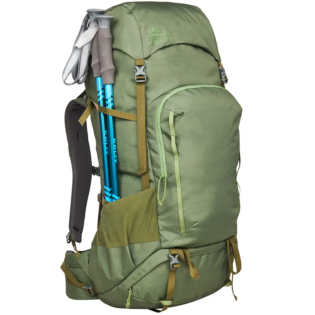 Kelty рюкзак Asher 65 winter moss-dill - Robinzon.ua