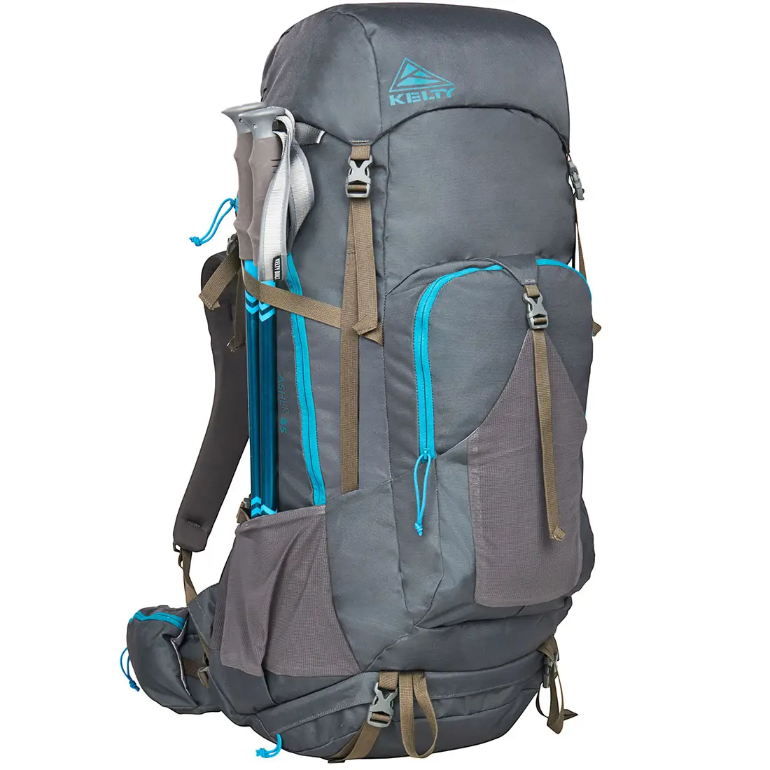 Kelty рюкзак Asher 85 beluga-stormy blue - 7 Kelty рюкзак Asher 85 beluga-stormy blue - 7 - Robinzon.ua