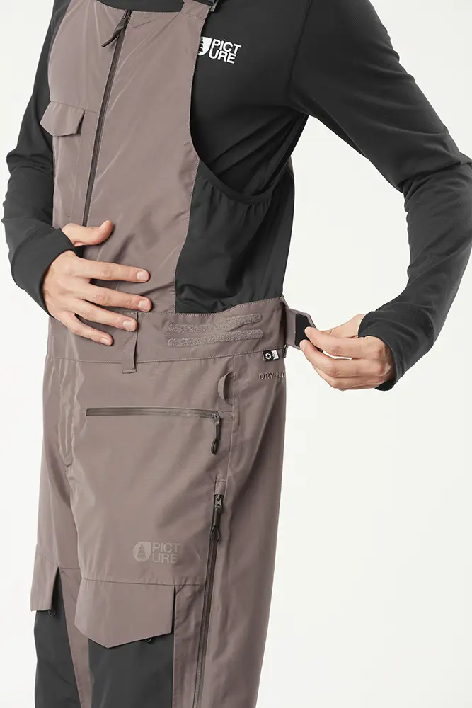 Picture Organic брюки U66 Bib 2024 plum truffle XXL - 4 - Robinzon.ua