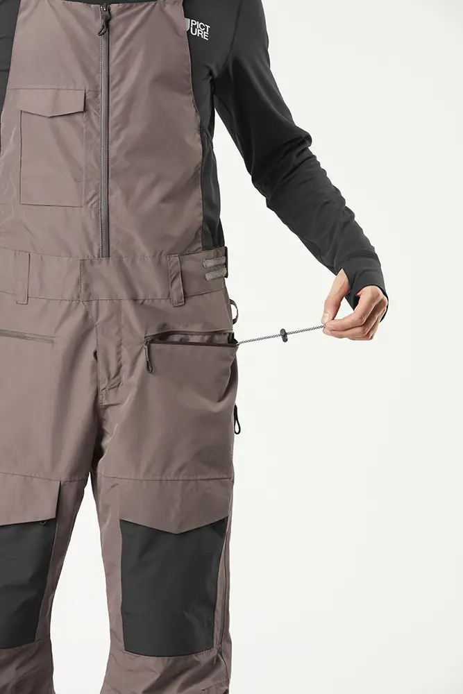 Picture Organic брюки U66 Bib 2024 plum truffle XXL - 2 - Robinzon.ua