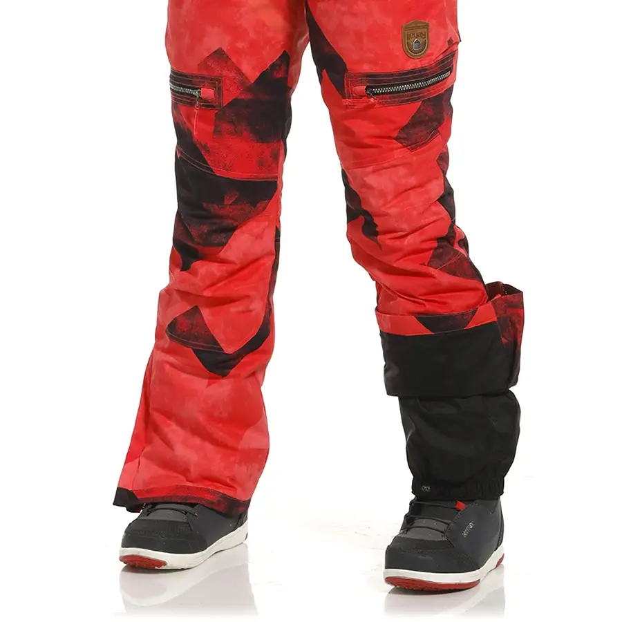 Rehall брюки Keely W 2021 graphic mountains red pink S - 2 - Robinzon.ua