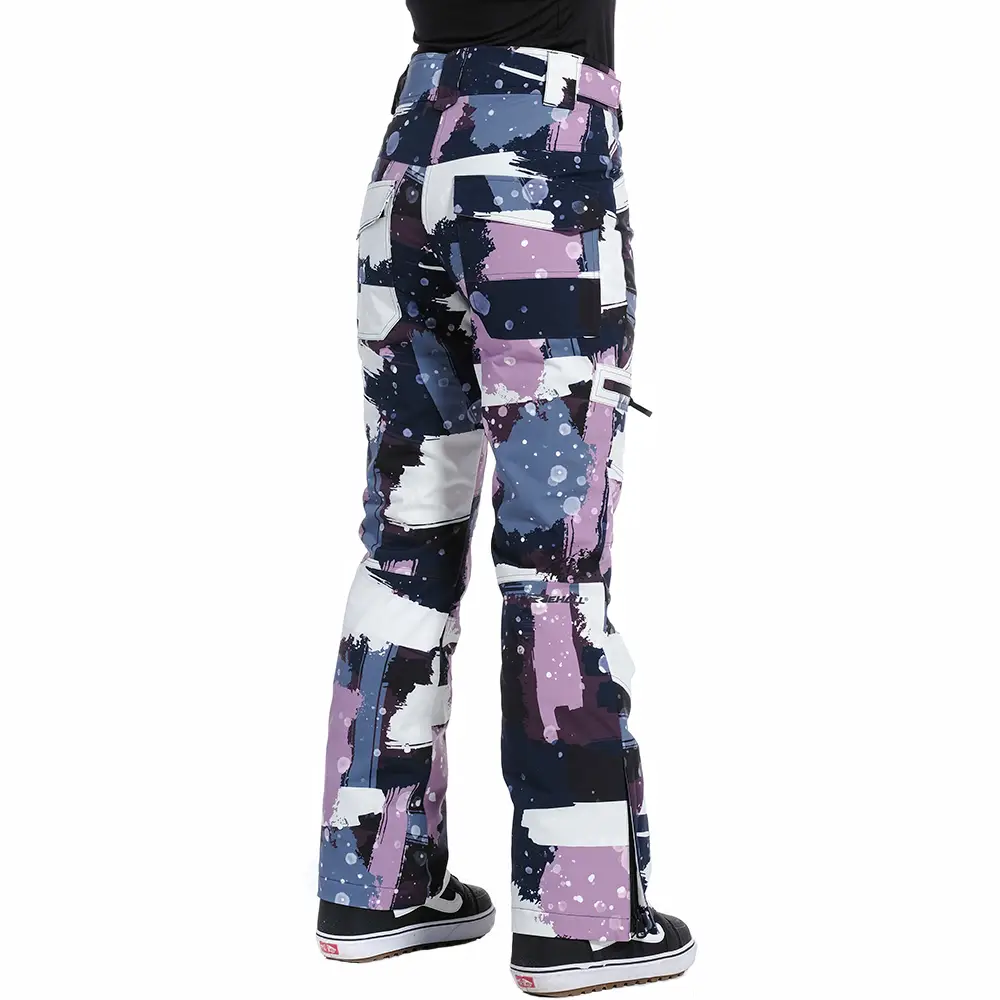 Rehall брюки Nori W 2024 camo abstract lavender S - 2 - Robinzon.ua