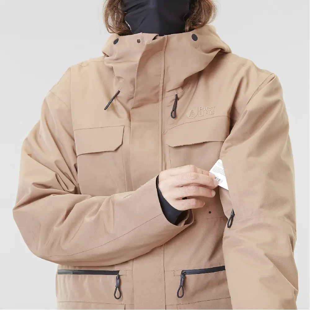 Picture Organic куртка U44 2022 tan brown L - 2 - Robinzon.ua