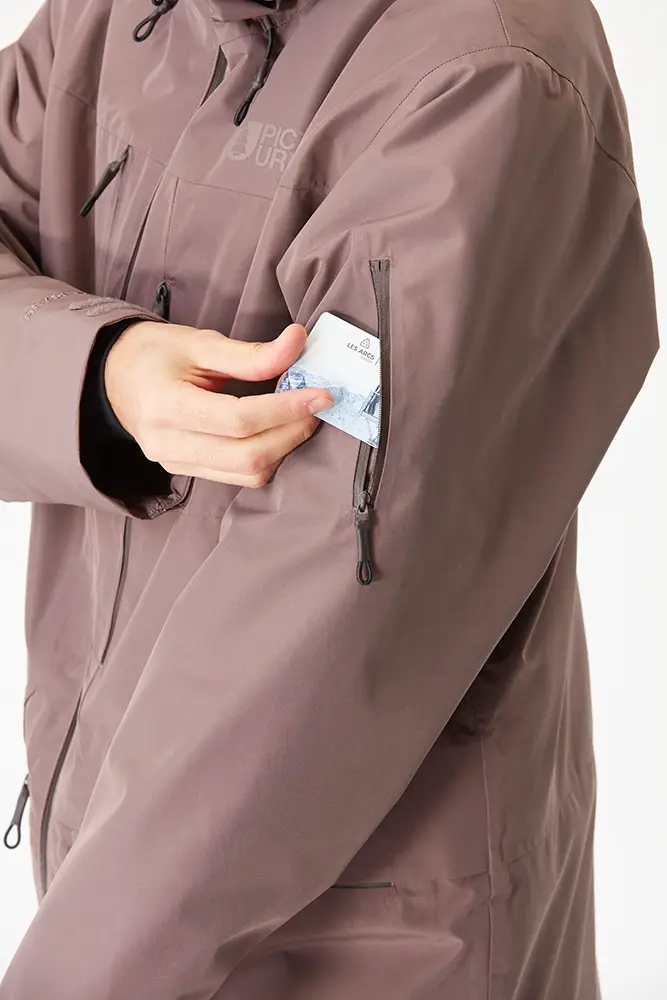 Picture Organic куртка U55 2024 plum truffle XL - 3 - Robinzon.ua