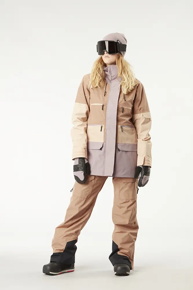 Picture Organic куртка U68 W 2024 mocha-rose dust XL - 3 - Robinzon.ua