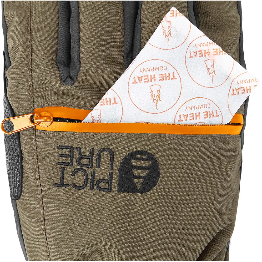 Picture Organic рукавички Kincaid dark army green 8 - 3 - Robinzon.ua