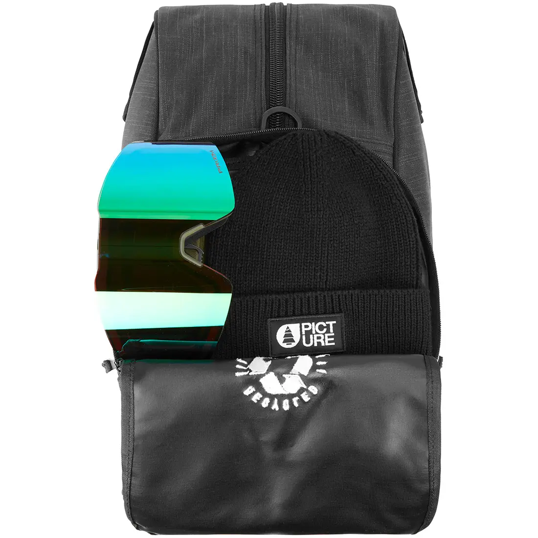 Picture Organic сумка для черевиків Shoe Bag heather grey - 2 - Robinzon.ua