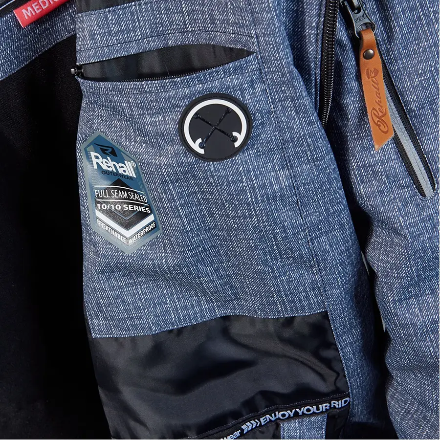 Rehall куртка Carrol W 2019 real denim XS - 4 - Robinzon.ua