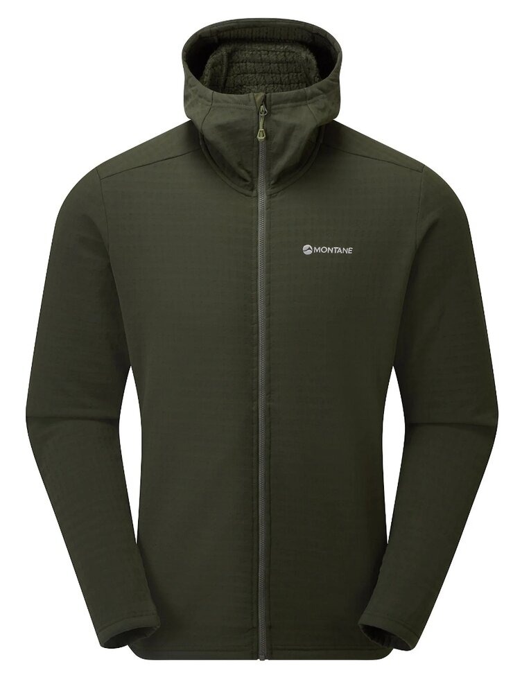Чоловіча флісова толстовка Montane Protium XT Hoodie, Oak Green, S (5056237090890) - Robinzon.ua
