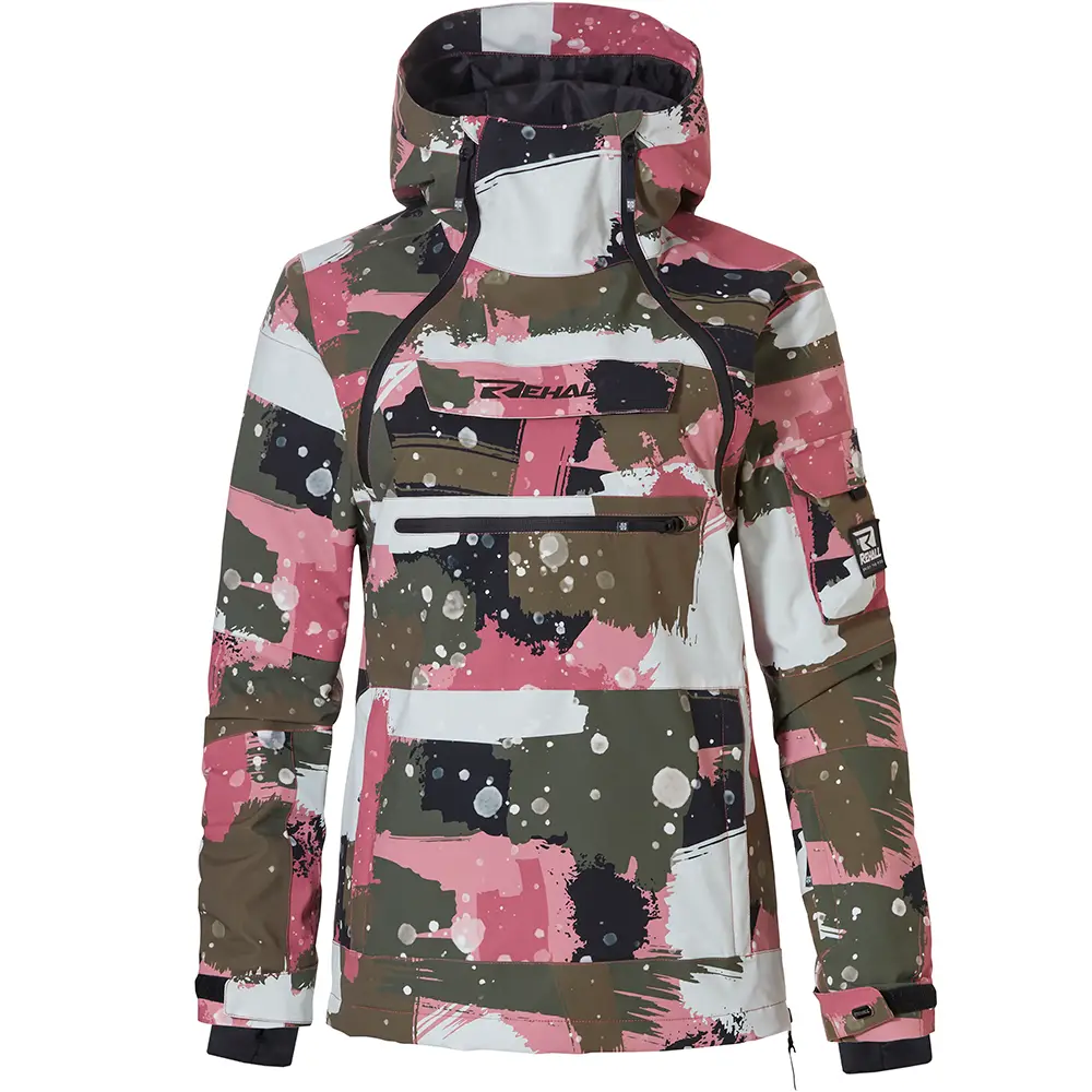 Rehall куртка Vie W 2024 camo abstract rose XL - Robinzon.ua
