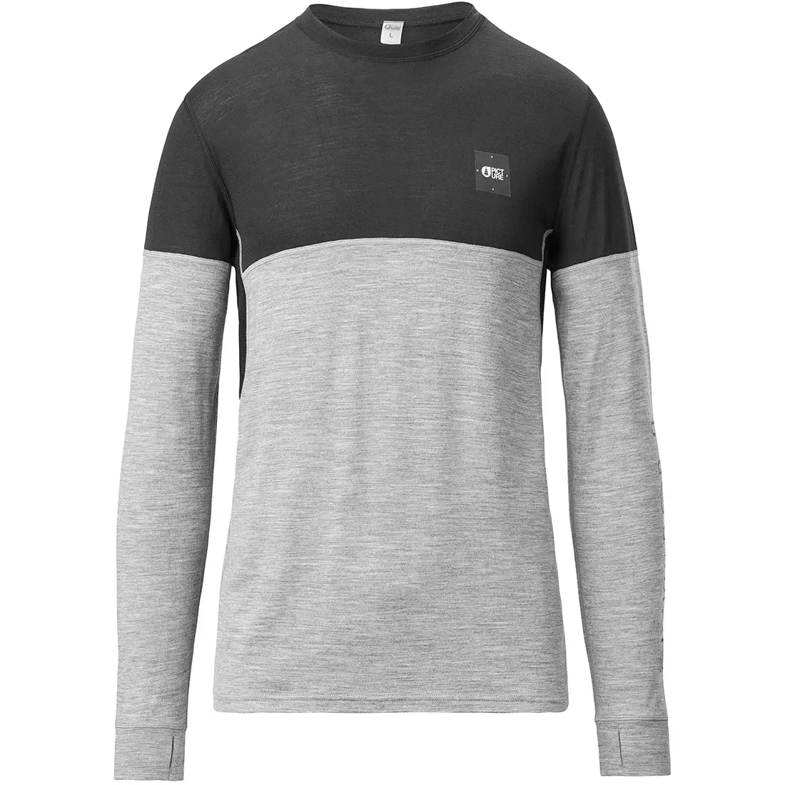 Picture Organic реглан Eaton grey melange XXL - Robinzon.ua