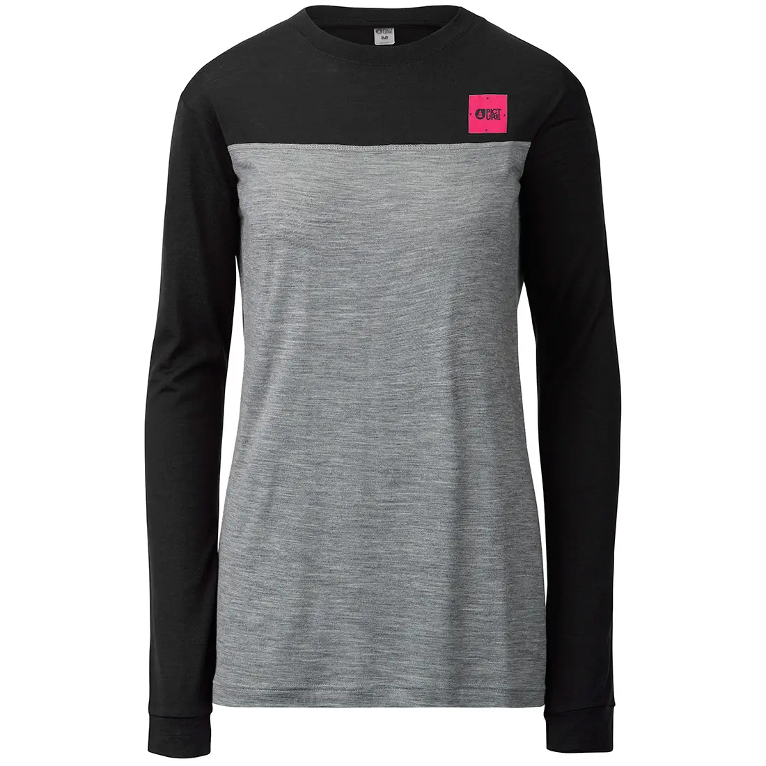 Picture Organic реглан Malyn W grey melange XS - Robinzon.ua