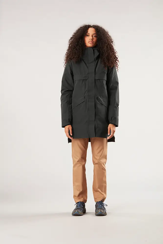 Picture Organic парка пухова Gallarie W 2024 black S - 3 - Robinzon.ua