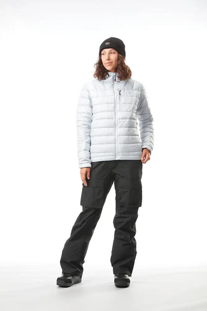 Picture Organic куртка пухова Mid Puff Down W 2024 ice melt XL - 3 - Robinzon.ua
