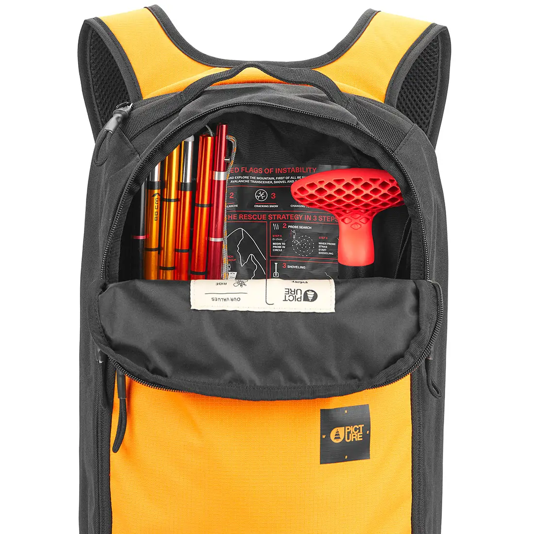 Picture Organic рюкзак BP 18 L yellow - 7 - Robinzon.ua