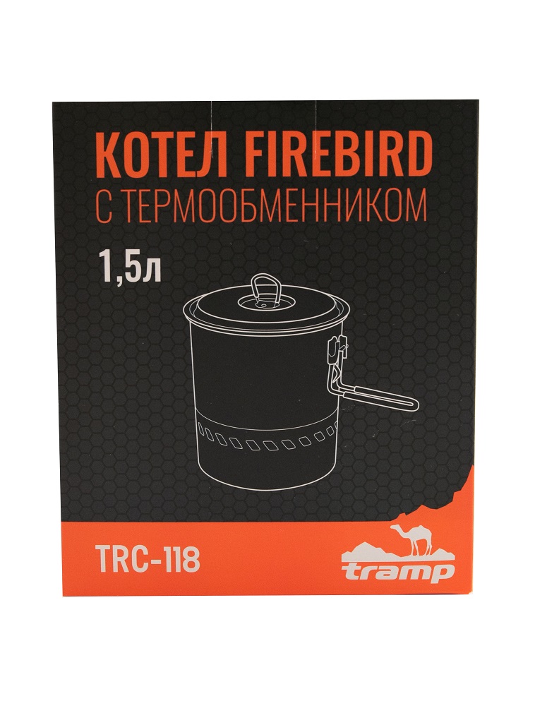 Котел Tramp анодированый с теплообменником 2,2 л - 5 - Robinzon.ua