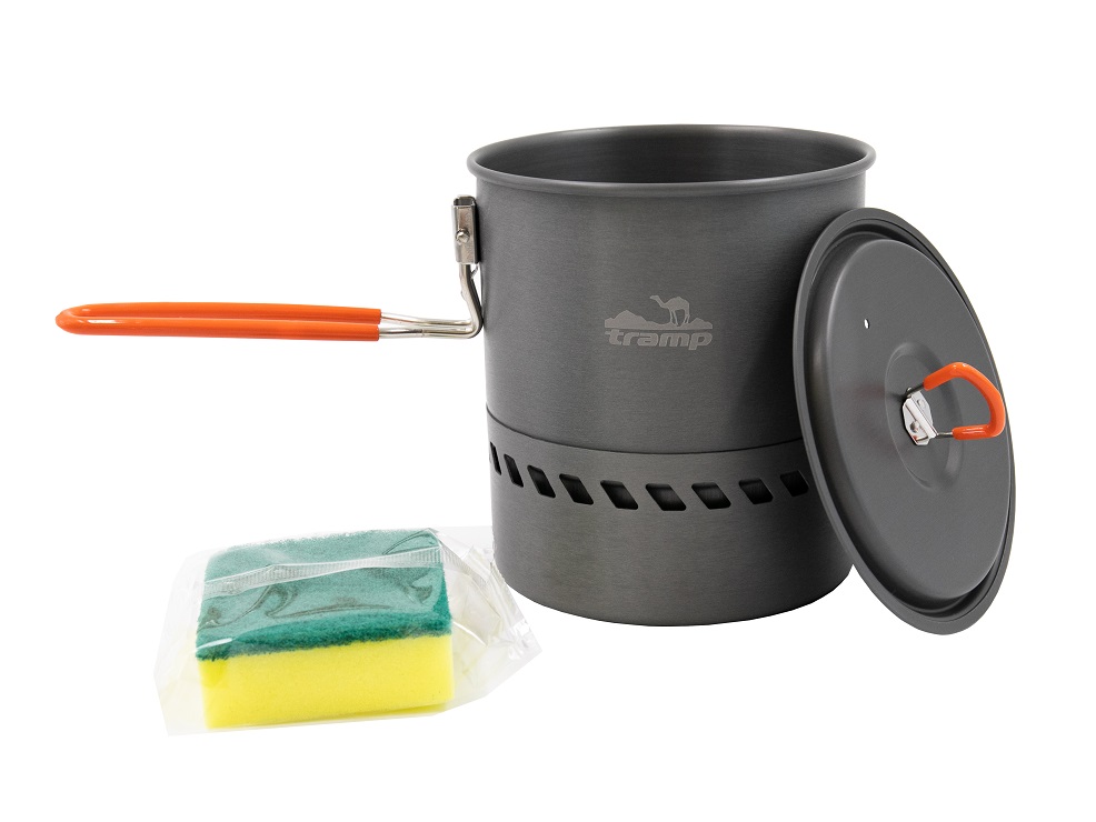 Котел Tramp анодированый с теплообменником 2,2 л - Robinzon.ua