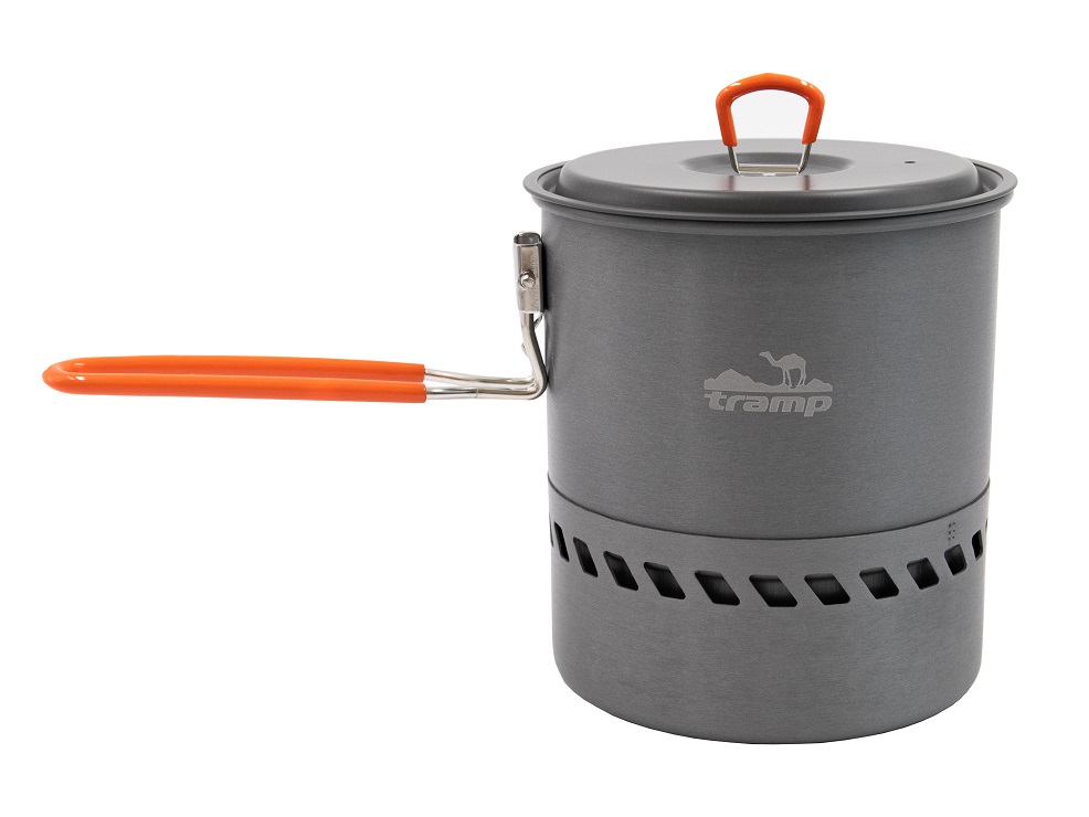 Котел Tramp анодированый с теплообменником 2,2 л - 1 - Robinzon.ua