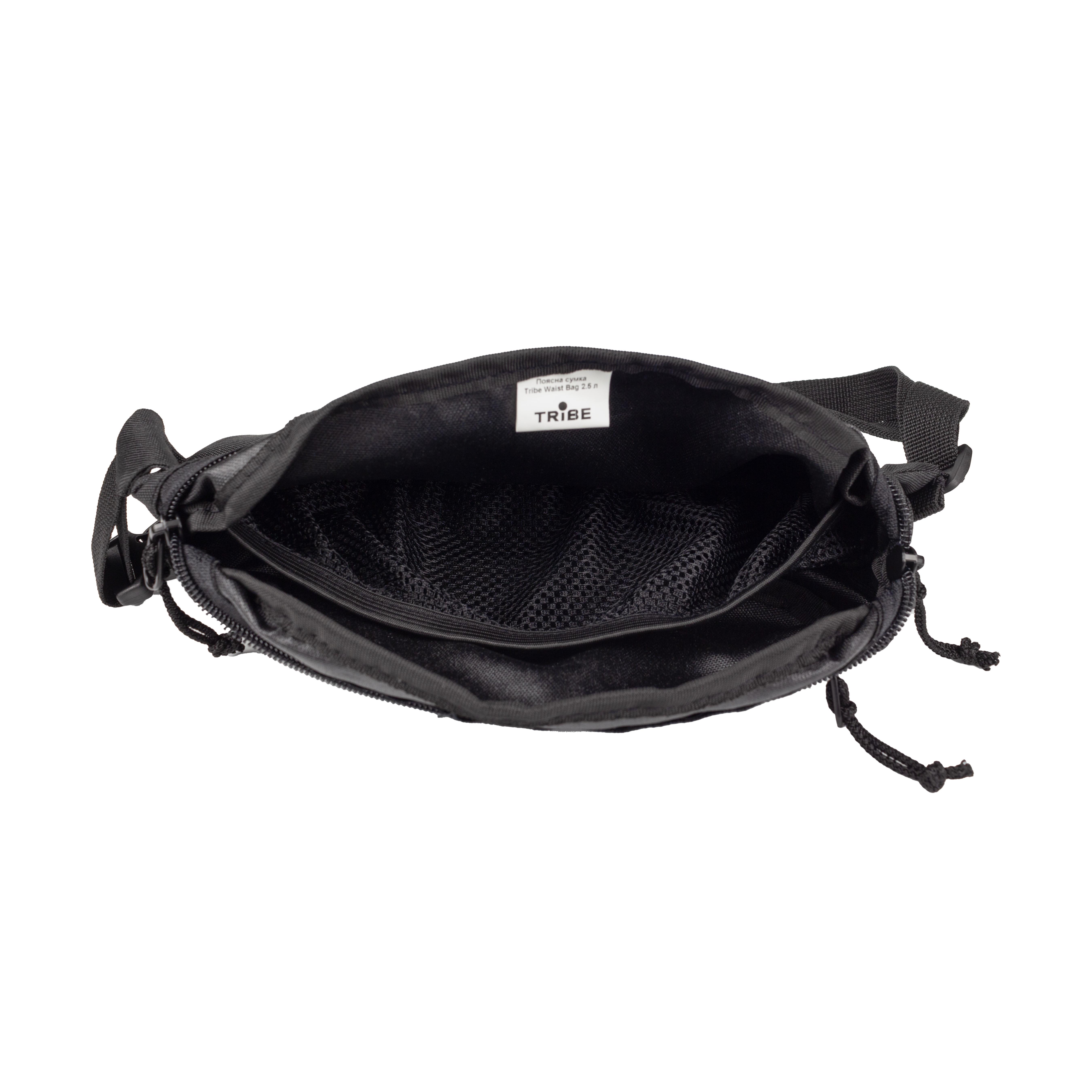 Поясна сумка Tribe Waist bag 2,5 L T-ID-0002-black - 6 - Robinzon.ua