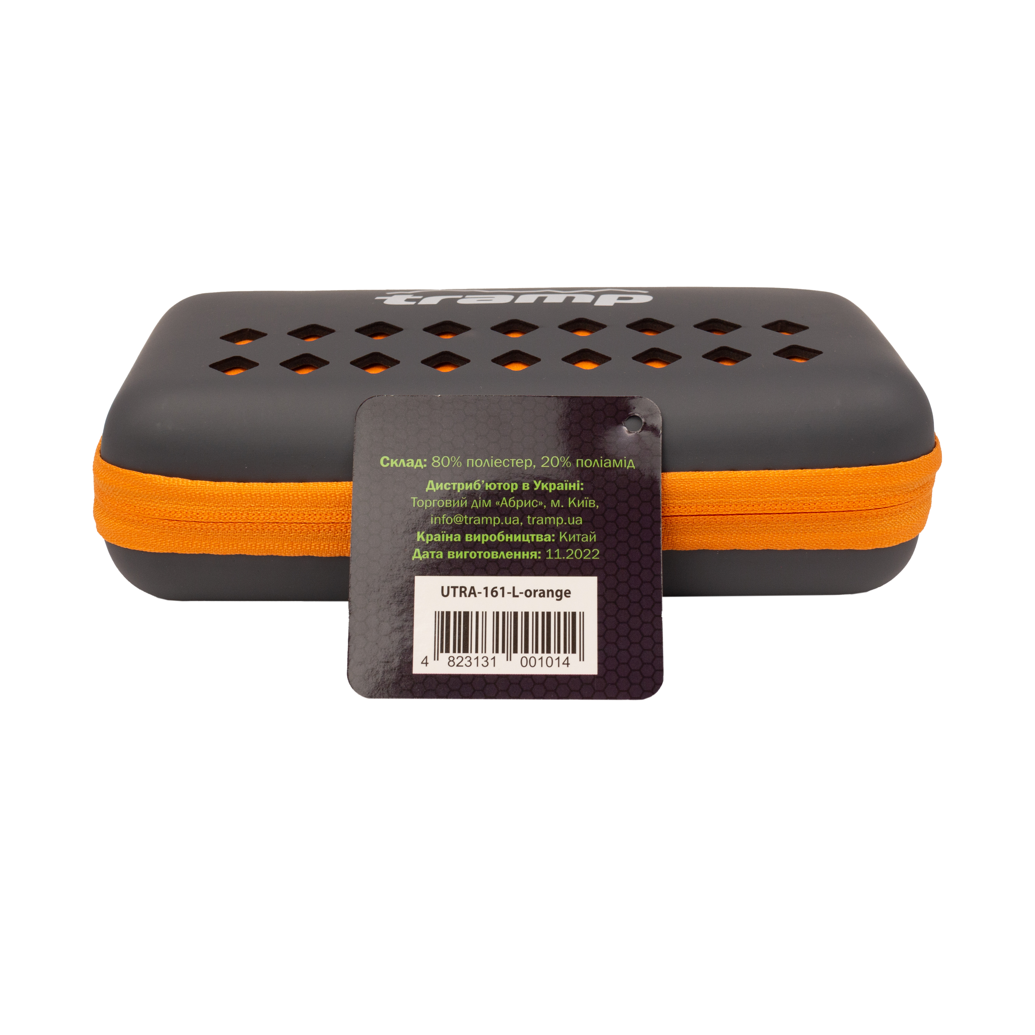 Рушник мікрофібри в чохлі TRAMP Pocket Towel 60х120 L orange UTRA-161 - 7 - Robinzon.ua