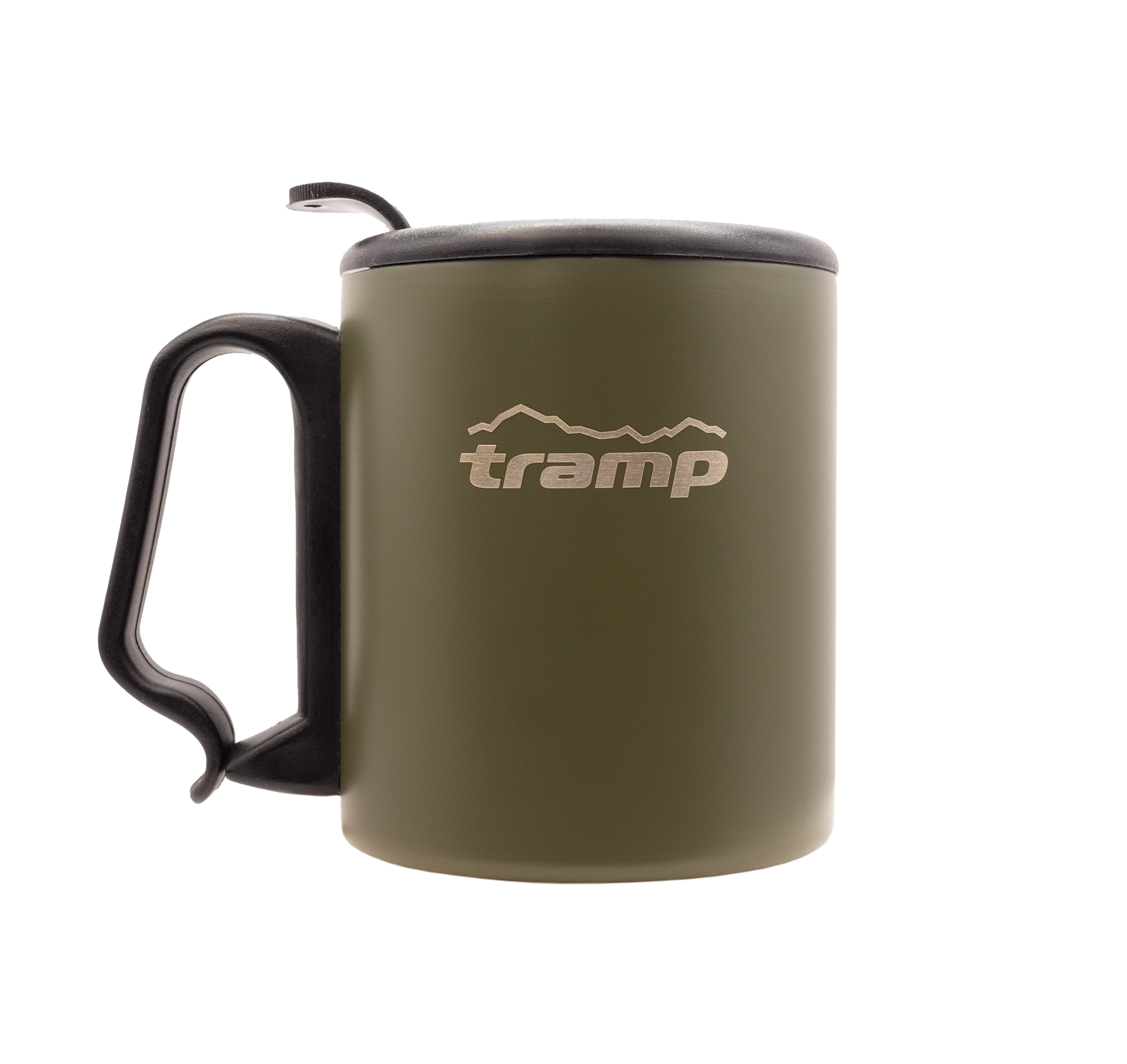 Термокружка TRAMP с поилкой и защелкой 350мл UTRC-020 olive - Robinzon.ua