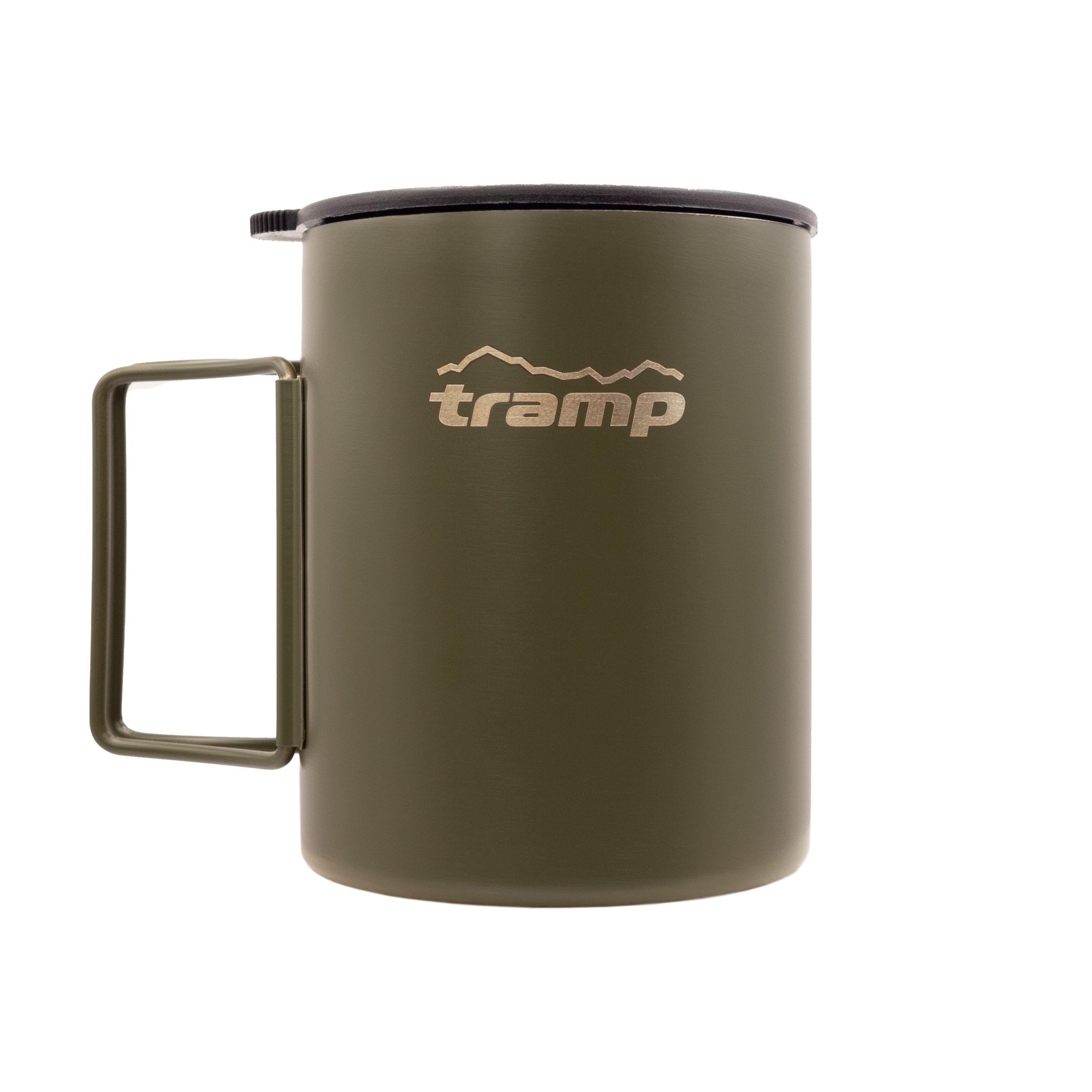 Термокружка TRAMP со складными ручками и поилкой 500мл UTRC-142 olive - Robinzon.ua