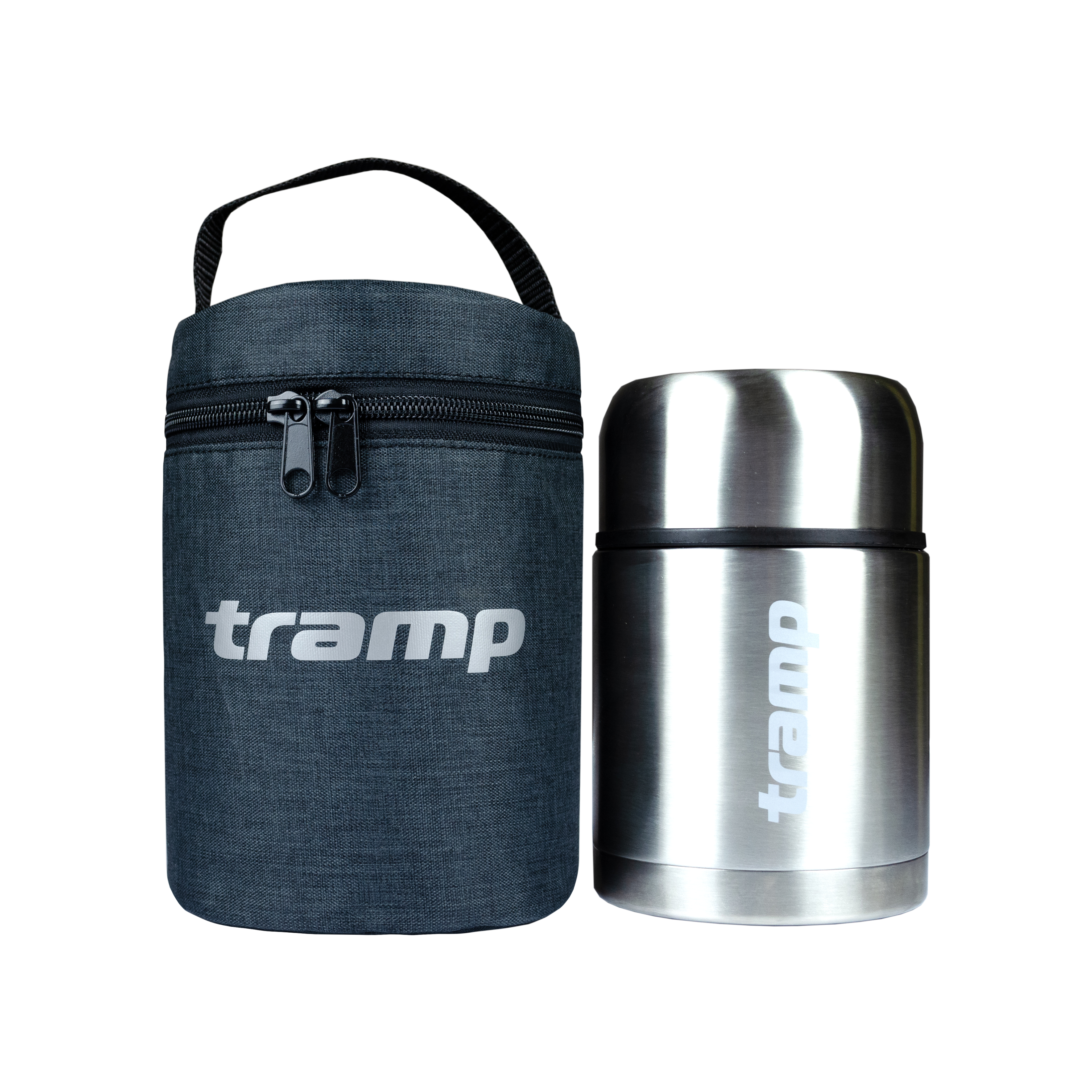 Термочохол для харчового термоса Tramp 0.5/0,7 л dark-grey UTRA-001 - 2 - Robinzon.ua