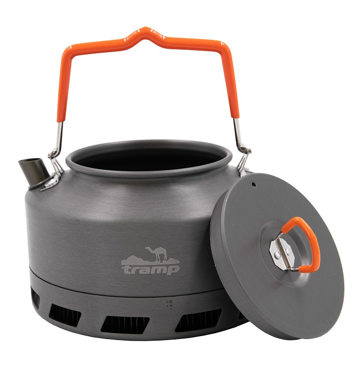 Чайник Tramp анодированный с теплообменником 1,1 л - Robinzon.ua