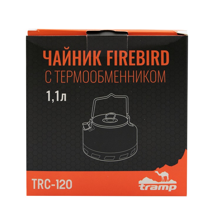 Чайник Tramp анодированный с теплообменником 1,1 л - 1 - Robinzon.ua