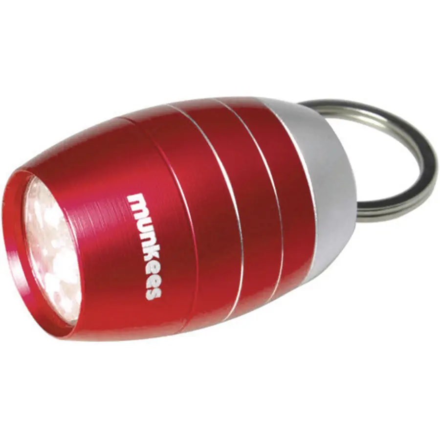 Munkees 1082 брелок-ліхтарик Cask shape 6-LED Light red - Robinzon.ua