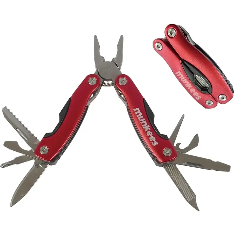 Munkees 2572 брелок-мультиінструмент SS Multi Tool Red red - Robinzon.ua