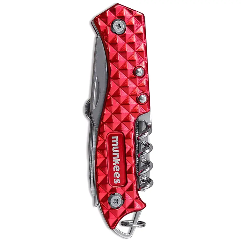 Munkees 2580 брелок-мультиінструмент Pocket Knife red - 1 - Robinzon.ua
