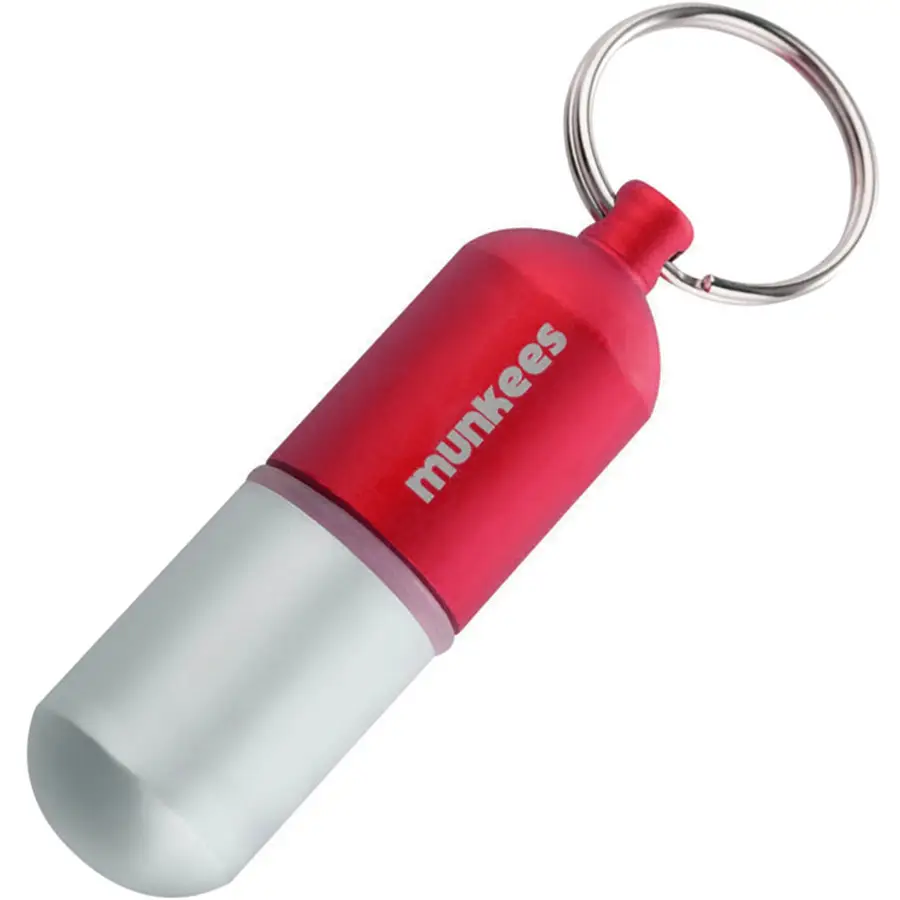 Munkees 3627 брелок Waterproof Capsule Large red - Robinzon.ua