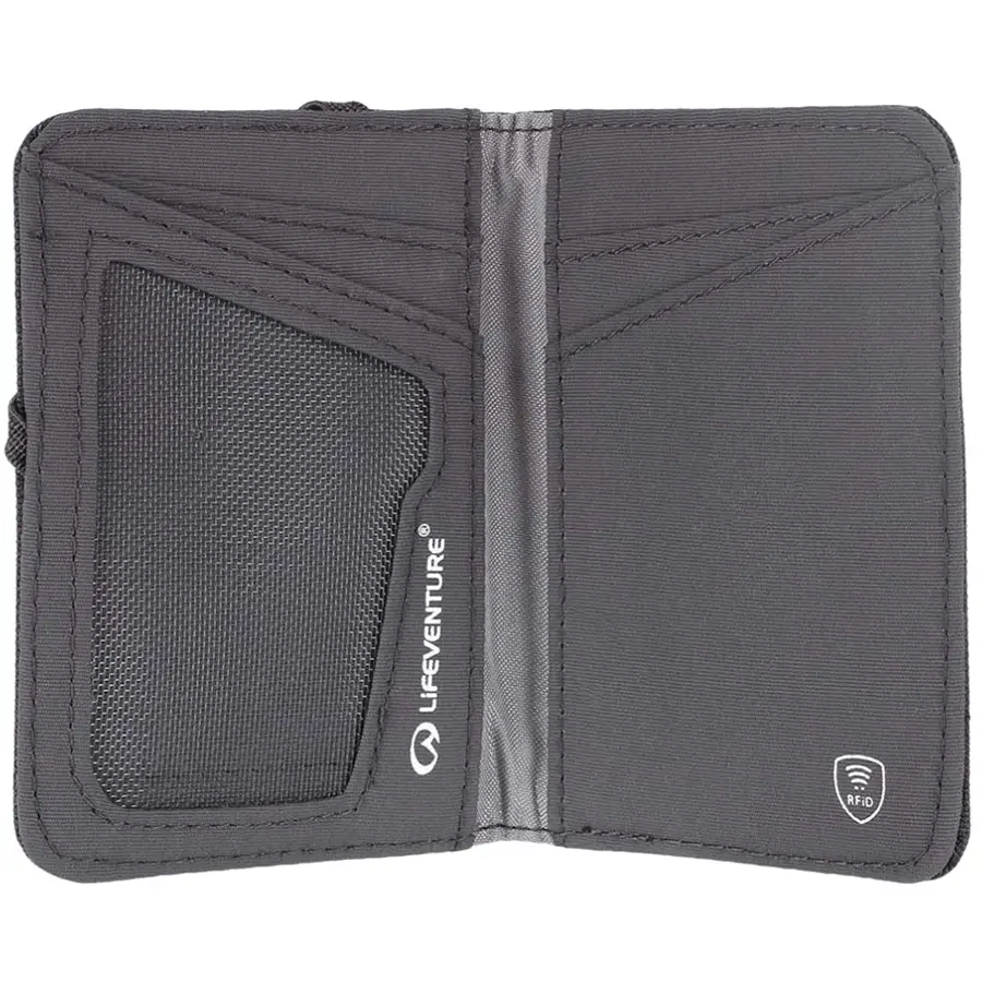 Lifeventure гаманець Recycled RFID Card Wallet grey - 2 - Robinzon.ua