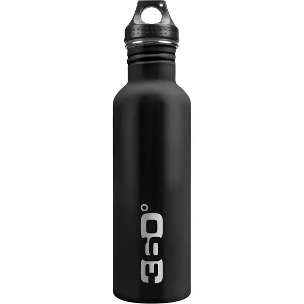 Фляга 360° degrees Stainless Steel Bottle, Matte Black, 1000 ml (STS 360SSB1000MTBK) - Robinzon.ua