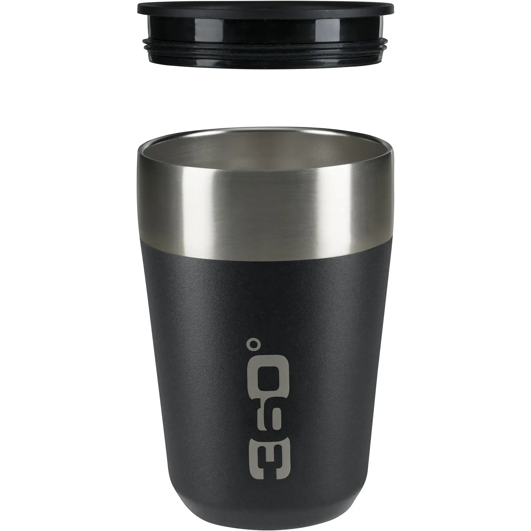 Кружка з кришкою 360° degrees Vacuum Insulated Stainless Travel Mug, Black, Regular (STS 360BOTTVLREGBK) - 1 - Robinzon.ua