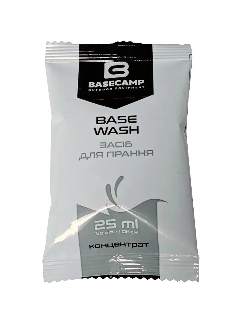 Засіб для прання термобілизни BaseCamp Base Wash, 25мл (BCP 40103) - Robinzon.ua