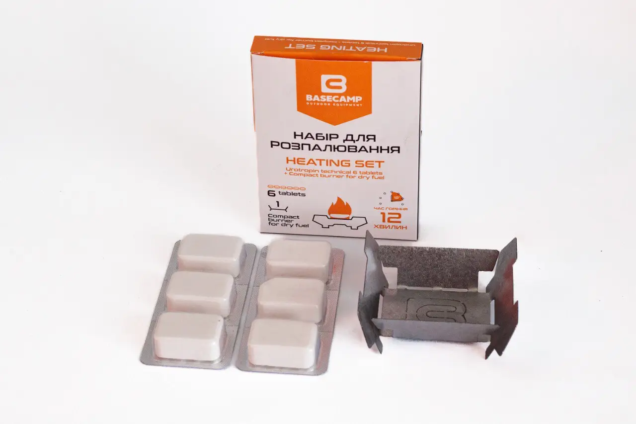 Набор для розжига BaseCamp Heating Set (BCP 50900) - 3 - Robinzon.ua