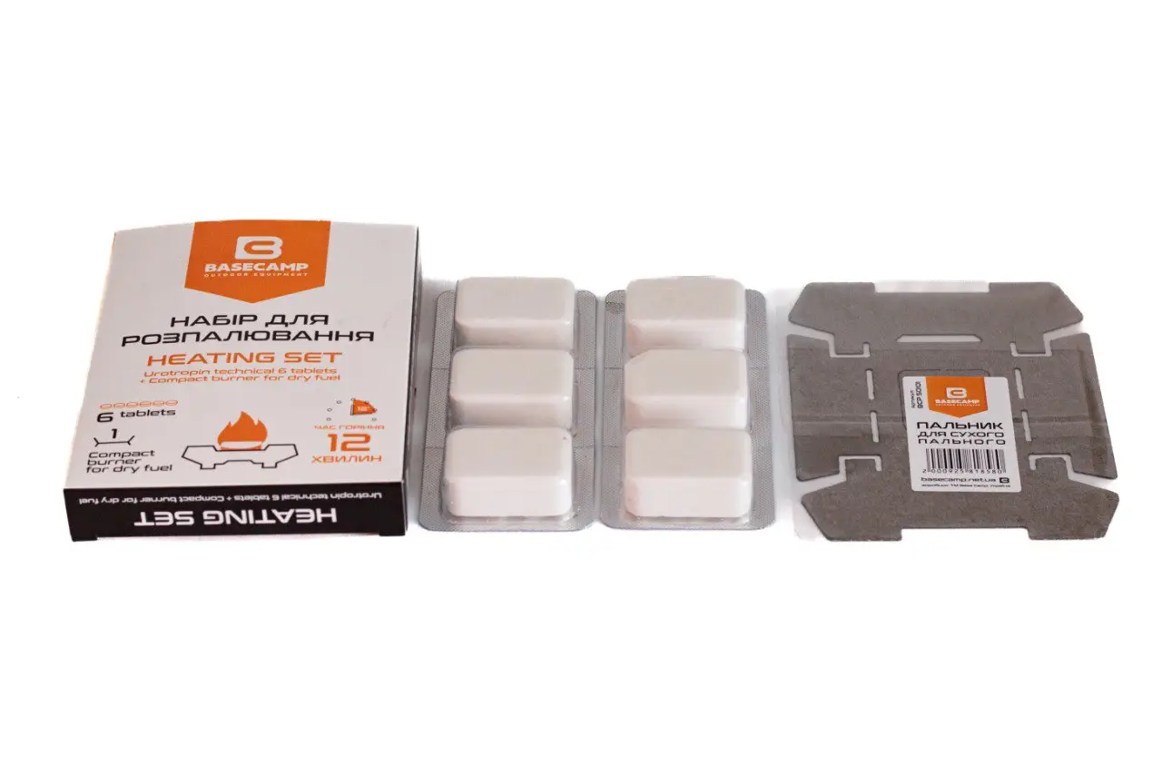 Набор для розжига BaseCamp Heating Set (BCP 50900) - 1 - Robinzon.ua
