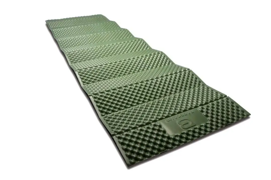 Коврик кемпинговый, каремат Base Camp Hunter Wide IXPE, 199х60х1.8 см, Olive Green (BCP 20401) - 2 - Robinzon.ua